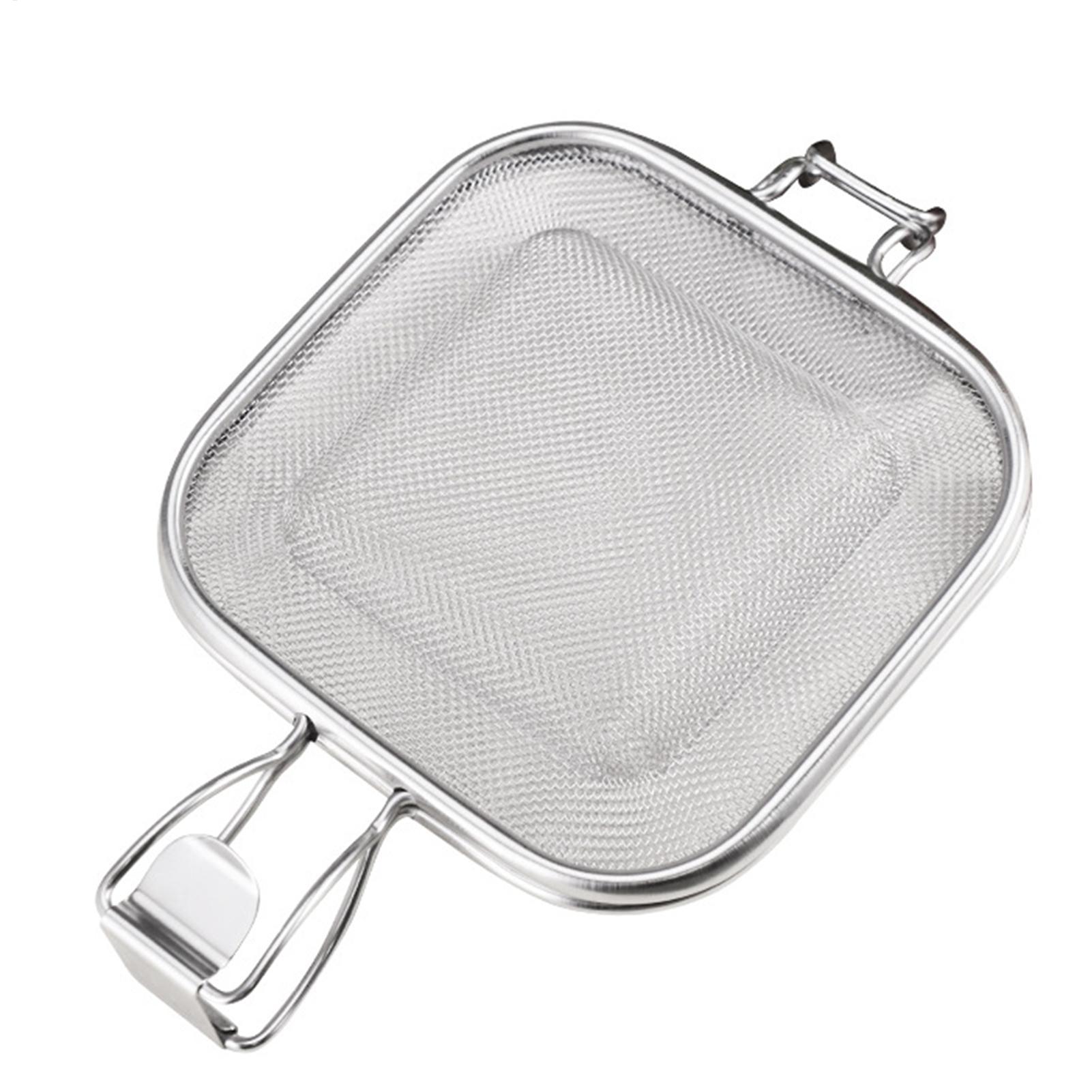 Hot Dog Press - Edelstahl-Sandwichpresse mit Rundem Design, DIY-Toast-Grillplatte für