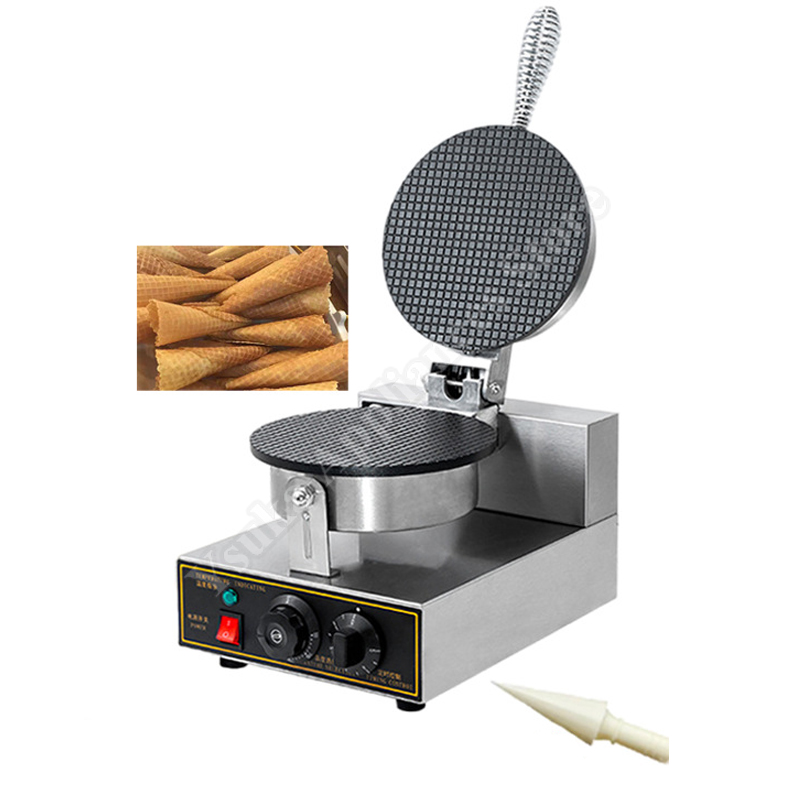 Waffle Cone Maker - Professionelle Eiswaffelmaschine: Automatischer Waffel- und Eierrollen-Hersteller
