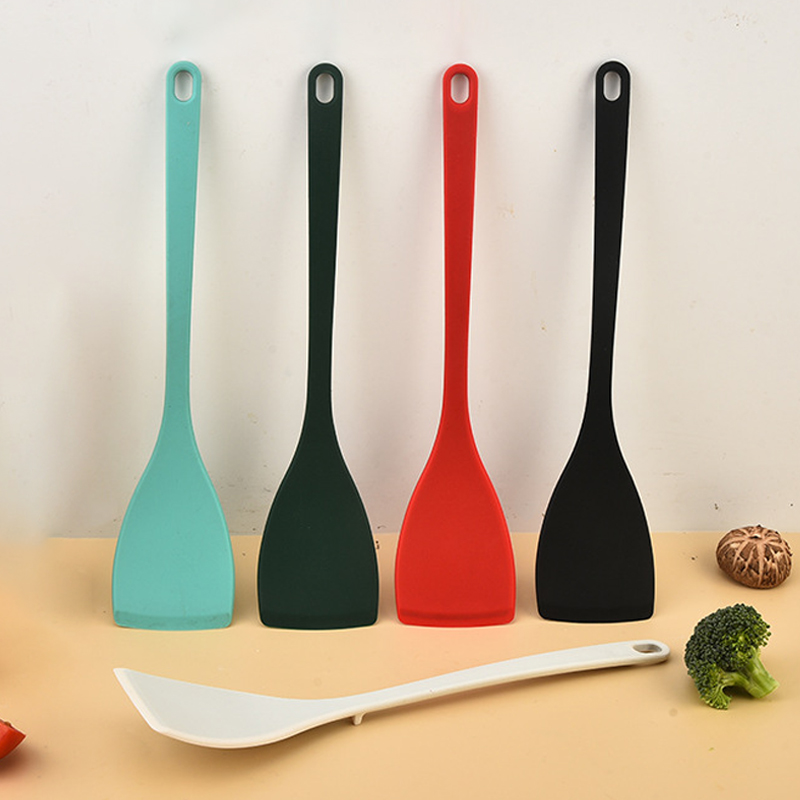 Okonomiyaki Spatula - 2Pcs Silikon Spatel Schaufel Turner Antihaft