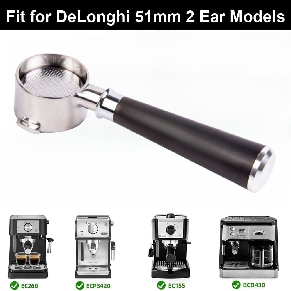 Delonghi Espresso Ecp3420 - 51MM Bodenloser Siebträger Zwei Ohren Für