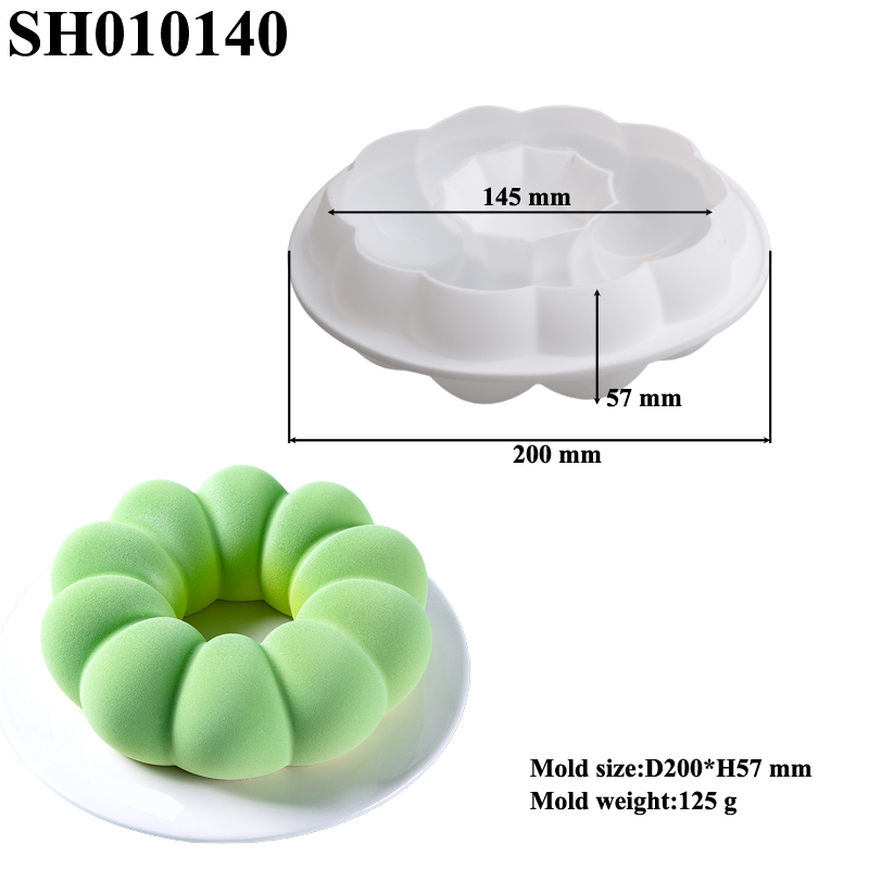 1 oder 6 Zellen Blütenblattför – Donut Mold Silicone Bewertung und Preis