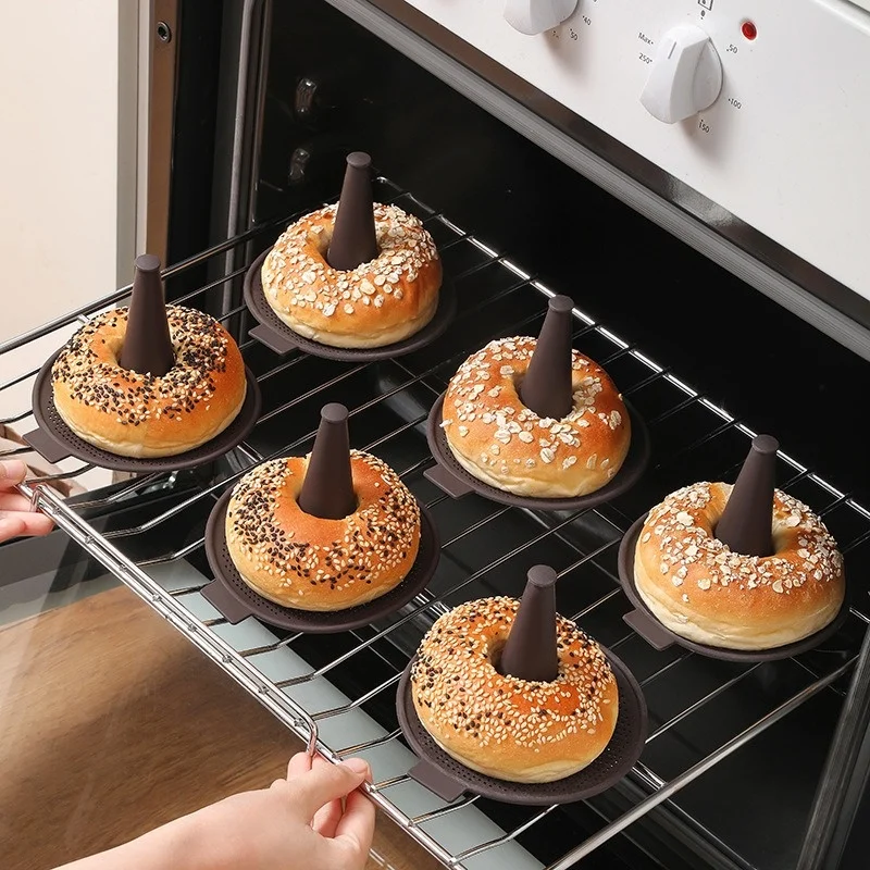 6 Stück Backform Brot Donut Pf – Donut Mold Silicone Bewertung und Preis