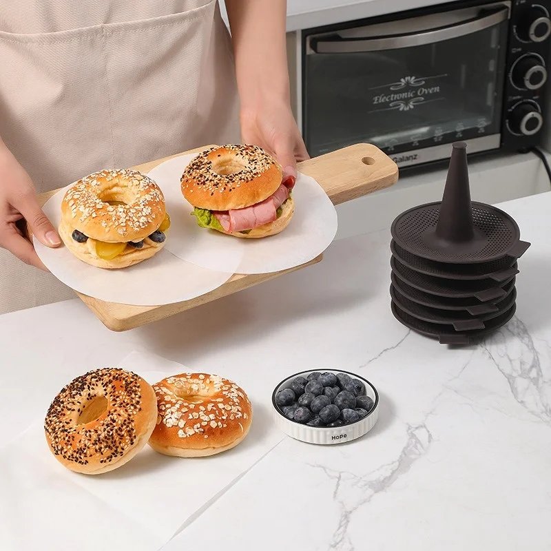 6 Stück Backform Brot Donut Pf – Donut Mold Silicone Bewertung und Preis