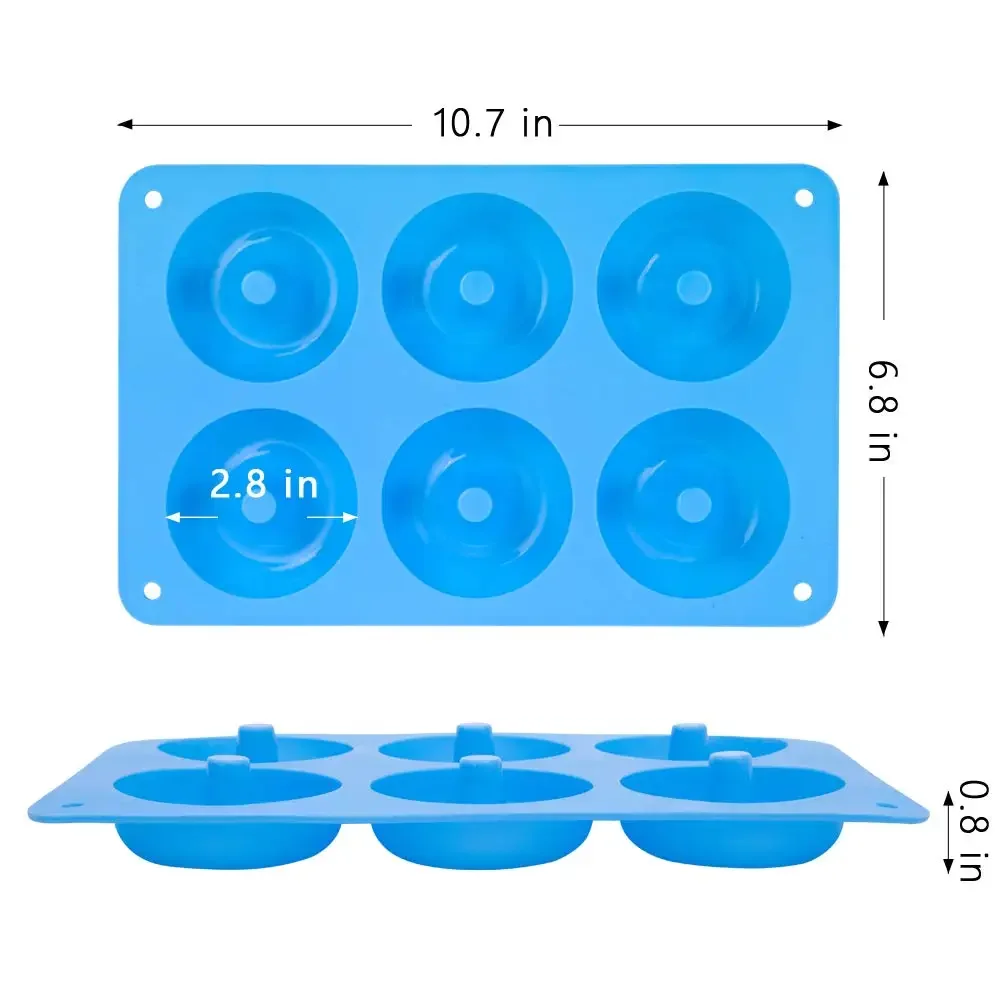 1/2 Stück Silikon-Muffins-Donu – Donut Mold Silicone Bewertung und Preis