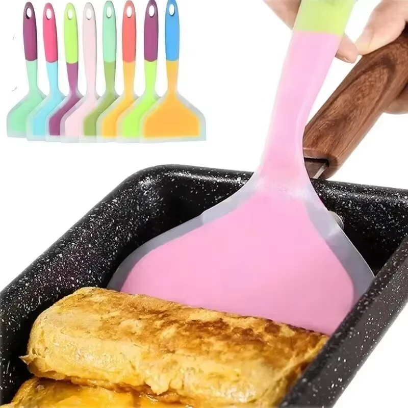 Zufällige Farbe Pfannkuchen Sp – Okonomiyaki Spatula Bewertung und Preis