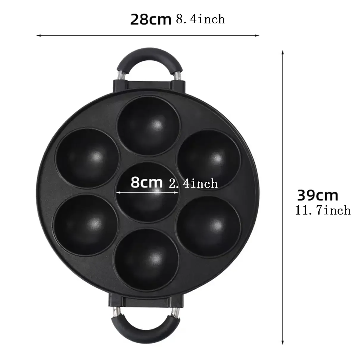 7-Loch-Kuchen-Kochpfanne aus G – Cast Iron Corn Bewertung und Preis