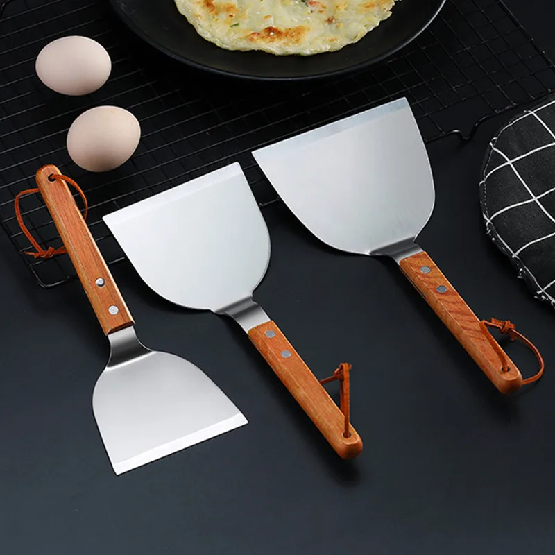 Edelstahl-Teppanyaki-Schaufel  – Okonomiyaki Spatula Bewertung und Preis