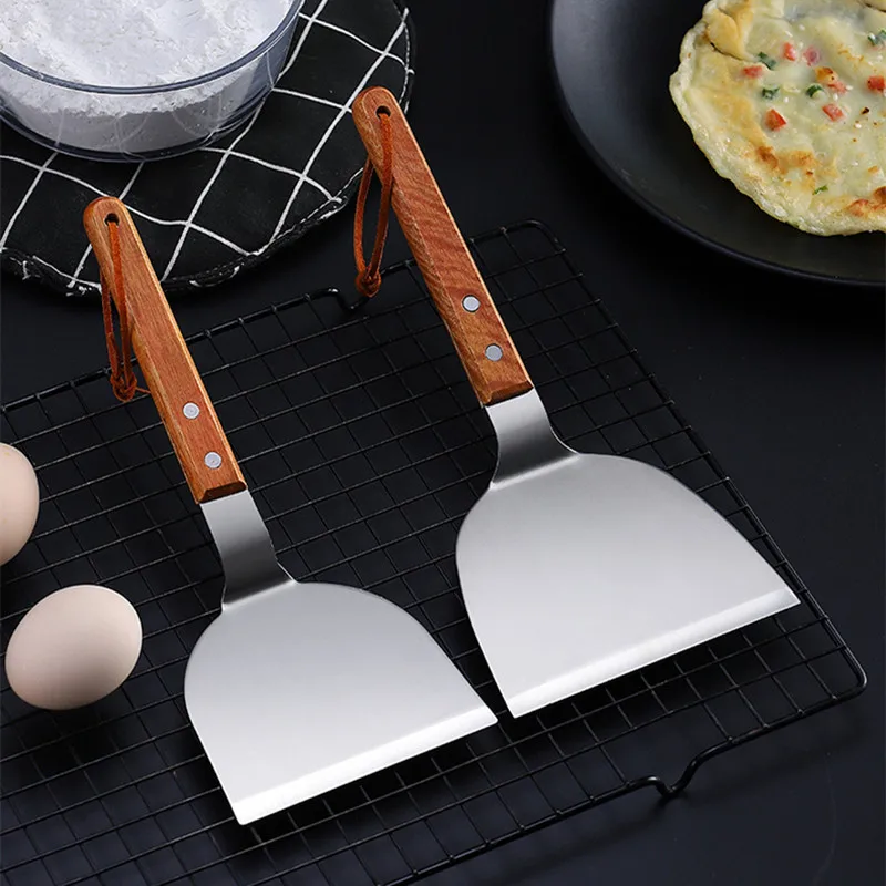 Edelstahl-Teppanyaki-Schaufel  – Okonomiyaki Spatula Bewertung und Preis
