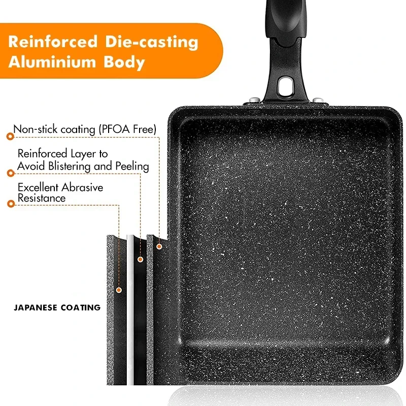 Japanische Omelettpfanne / Tam – Okonomiyaki Spatula Bewertung und Preis