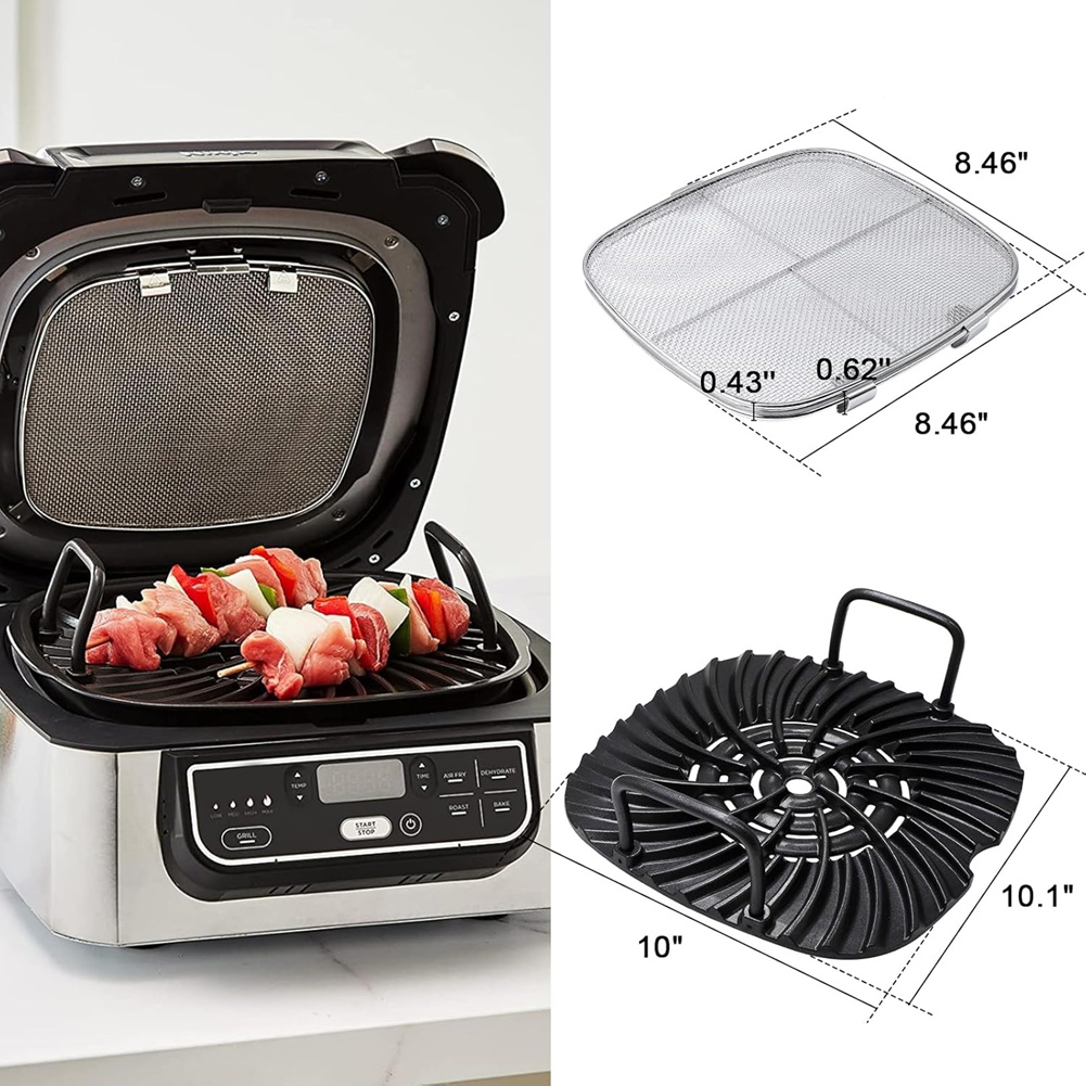 M02K-Spritzschutz und Grillpla – Ninja Air Fryer Af101 Bewertung und Preis
