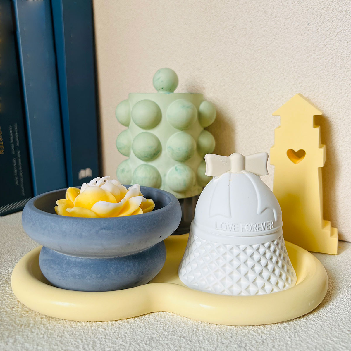 Blase Glas Kerze Gefäß Beton f – Donut Mold Silicone Bewertung und Preis