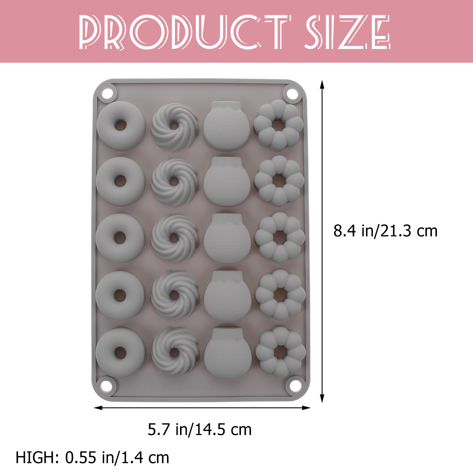 Schokoladen-Donut-Form aus Sil – Donut Mold Silicone Bewertung und Preis