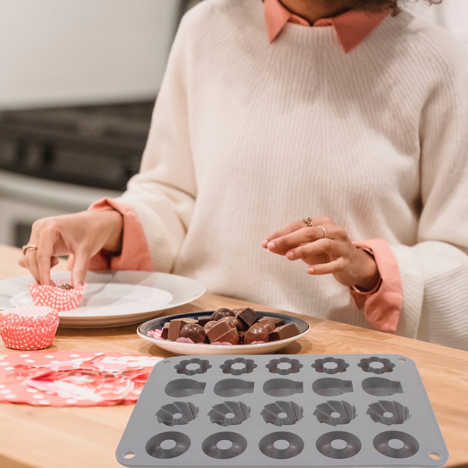Schokoladen-Donut-Form aus Sil – Donut Mold Silicone Bewertung und Preis
