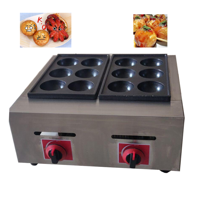 Kommerzieller Elektro-/Gas-Fis – Takoyaki Grill Plate Bewertung und Preis