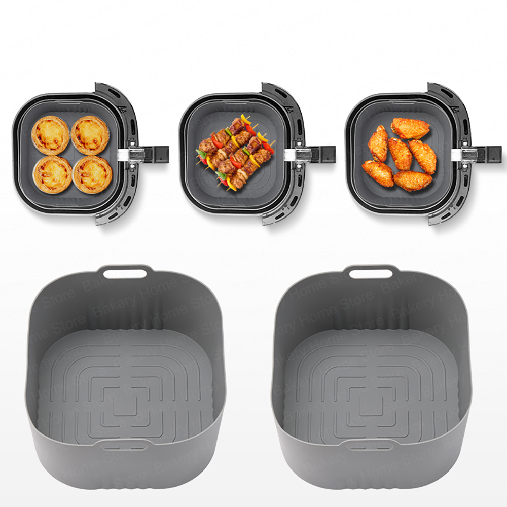 Quadratische Silikon-Einlagen  – Philips Air Fryer Hd9252 Bewertung und Preis
